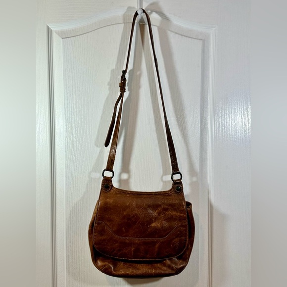 Frye Brown Women’s Leather Shoulder Bag - Picture 2 of 16